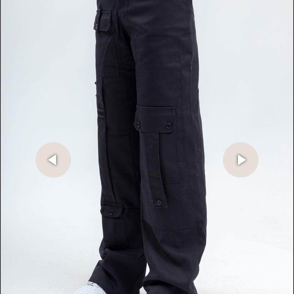 Women’s Black Cargo Pants